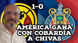  América gana cobardemente el Clásico Nacional a Chivas 