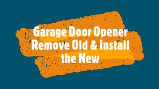 Garage Door Opener Install