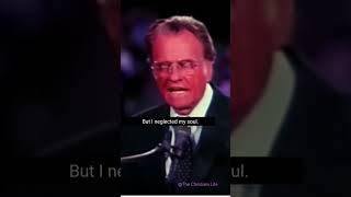 Feed Your Soul  - One of the Greatest Sermons of  Billy Graham #shorts #billygraham