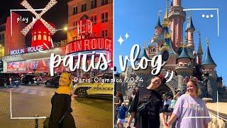 A FUN WEEKEND IN PARIS | WATCHING THE PARIS OLYMPICS, MOULIN ROUGE AND DISNEYLAND PARIS!