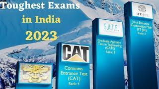 Top 10 Toughest Exams in India 2023 List | Most Difficult Exams in India