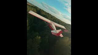 light aircraft + FPV drone #shorts