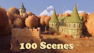 100 Scenes From Tiny Glade  Atmospheric Autumn Vibes To Sleep, Study and Chill With (No Commentary)