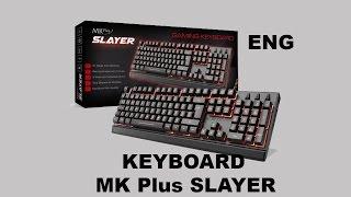Slayer Gaming Keyboard ENG