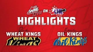 Brandon Wheat Kings at Edmonton Oil Kings 03/05 | WHL Highlights 2024-25