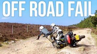 WE CRASHED OUR NEW BIKE! (Off Road Fail)