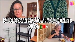 ORGANIZAÇÃO, BOLO DE MILHO COM GOIABADA, VINTED! VLOG 