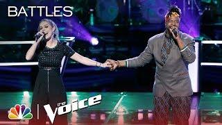 The Voice 2018 Battle - D.R. King vs. Jackie Foster: "Sign of the Times"