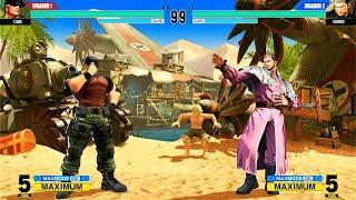 CLARK VS GOENITZ - KOF XV