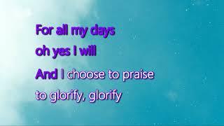 Yes I Will | Karaoke version | Worship Heaven fellowship |