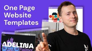 10 Best One-Page Website Templates for Any Niche (2025) | Hostinger Website Builder