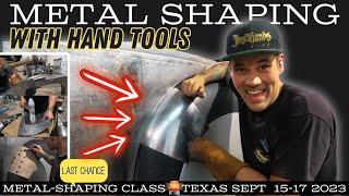 METAL SHAPING with ONLY Hand Tools STEP BY STEP!!! How To Make Compound Curves EASIER THAN YOU THINK