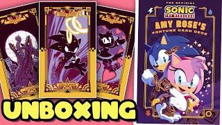 AMY'S TAROT DECK | The Official Sonic the Hedgehog Amy Rose's Fortune Card Deck Unboxing