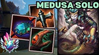 TURN YOU TO STONE!!! - Medusa Solo Deity Smite 2 Gameplay