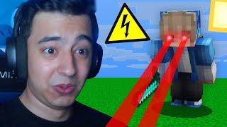 minecraft AMA Gözümden LAZER ÇIKARIYORUM...