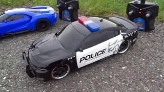 Jada Toys RC Police Cruiser & Sports Car Twin Pack Promo