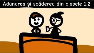 La școală: adunarea și scăderea din clasele 1 și 2