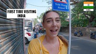 Our First Day in INDIA - Visiting Broadway Market in Kochi, Kerala 