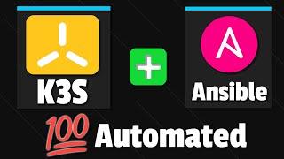 The FASTEST Way to run Kubernetes at Home - k3s Ansible Automation - Kubernetes in your HomeLab