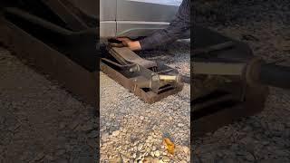 Mechanic Says: Caution using floor jacks outside of workshop can slip & damage vehicle or worse