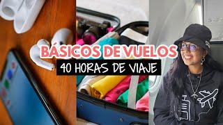 ¿Qué llevar  para un vuelo largo? - Así me preparo para 40 horas