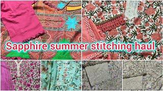 Sapphire summer stitching haul 2024 / glamour it