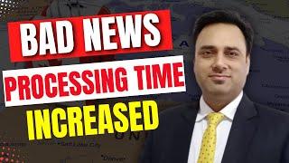 Shocking Data | Canada Processing Time Increased | Latest Processing Time #canada #processing #timer