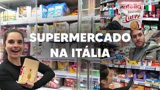 SUPERMERCADO na Itália | Compras da semana em um mercado na Toscana!