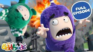 Zee "Borrows" Jeff's Electricity 🪫 | Oddbods Full Episode | Funny Cartoons for Kids