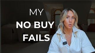 Why I Failed Every No-Buy | How I Should Have Prepared | What I Would Do Differently