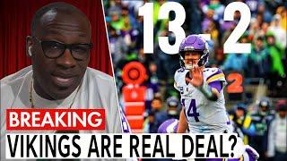 Minnesota Vikings the most disrespected 13-2 ever seen: Sam Darnold, Comeback Player of Year! - ESPN