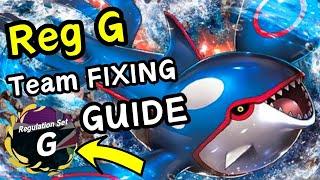 Pokemon VGC Reg G Kyogre Team Building Guide! Competitive Team Fixing and Battles