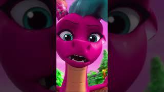 Dragons Meet Sparky  My Little Pony: Make Your Mark #shorts #mlp #cartoon #magic #pony