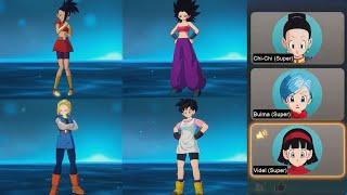 Dragon Ball Sparking Zero - All Characters get the GIRL TALK! (Encyclopedia)