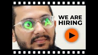 We are Hiring QA Engineers | #qaengineer #qajobs #hiring