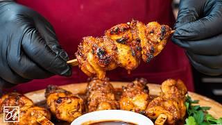 Sweet 'n' Spicy Chicken Skewers