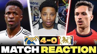 Real Madrid 4-0 Osasuna | Vinicius HAT-TRICK | Injury CRISIS | LALIGA Match Reaction