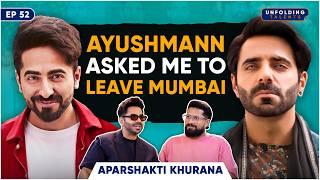 Aparshakti on Stree 2, Ayushmann Khurrana, Dad’s Last Words, Berlin & Why He Quit Cricket | UT EP52