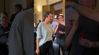 Kendall Jenner closing Victoria Beckham ss24 #viral #runway #fashion