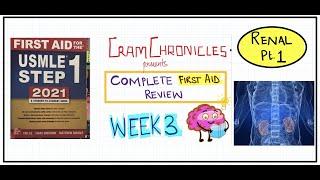 RENAL || FIRST AID REVIEW || The 20th Notebook || HIGH YIELD NEET/NEXT/INI-CET/USMLE ||