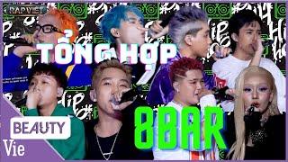 Tổng hợp 8BAR của 4 team CĂNG CỰC, các trò của B Ray được phen "ghẹo thầy" đã miệng | Rap Việt 2024