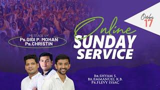  LIVE | 17-10-2021 | Online Sunday Service | Jesus Is Alive