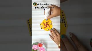 navratri kalash decoration idea/kalash decoration/navratri special craft#kalash #shorts#navratri#diy