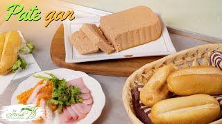 Công thức làm PATE GAN chuẩn vị Việt không tanh mùi gan, Vietnamese liver pate | Bếp Cô Minh Tập 249