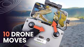 10 Cinematic DRONE Moves To Fly Like a PRO | DJI Mini 2 Tips For Beginners