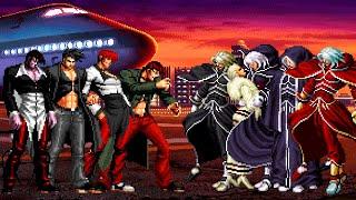 [KOF Mugen] Iori Yagami Team vs Igniz Team