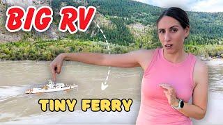 We BARELY Fit! The Most Stressful Ferry Crossing in an RV