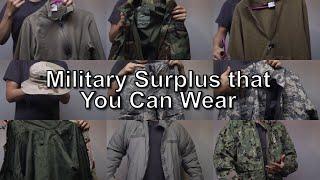 Practical Military Surplus that I like to Wear