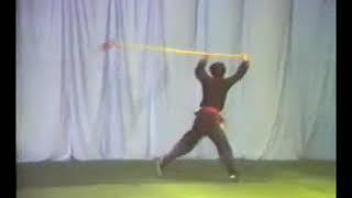 1987 QIANG SHU OLD SCHOOL by Master Tang Lai Wei - Beijing Wushu Team - Spear form