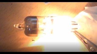 Pushing a Vacuum Tube to its Limits: Filiment Overvolting and Destruction